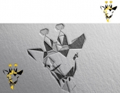 Projekt graficzny, nazwa firmy, tworzenie logo firm Logo - 4 Żyrafy - spedycja  - jaczyk