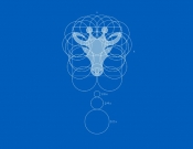 Projekt graficzny, nazwa firmy, tworzenie logo firm Logo - 4 Żyrafy - spedycja  - ADesigne