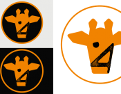 Projekt graficzny, nazwa firmy, tworzenie logo firm Logo - 4 Żyrafy - spedycja  - Freelancer WRO