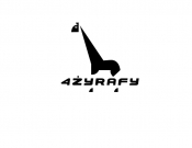 Projekt graficzny, nazwa firmy, tworzenie logo firm Logo - 4 Żyrafy - spedycja  - Konwer