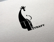 Projekt graficzny, nazwa firmy, tworzenie logo firm Logo - 4 Żyrafy - spedycja  - Freelancer WRO