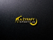 Projekt graficzny, nazwa firmy, tworzenie logo firm Logo - 4 Żyrafy - spedycja  - ManyWaysKr