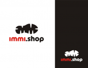Projekt graficzny, nazwa firmy, tworzenie logo firm immi.shop  Logo dla hurtowni - kruszynka