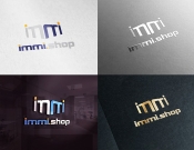 Projekt graficzny, nazwa firmy, tworzenie logo firm immi.shop  Logo dla hurtowni - Blanker