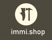 Projekt graficzny, nazwa firmy, tworzenie logo firm immi.shop  Logo dla hurtowni - adamjozef