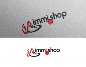 Projekt graficzny, nazwa firmy, tworzenie logo firm immi.shop  Logo dla hurtowni - jaczyk