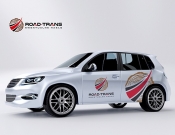 Projekt graficzny, nazwa firmy, tworzenie logo firm ROAD-TRANS - Blanker