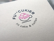 Projekt graficzny, nazwa firmy, tworzenie logo firm Logo dla fit cukiernio/kawiarni - JEDNOSTKA  KREATYWNA