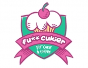 Projekt graficzny, nazwa firmy, tworzenie logo firm Logo dla fit cukiernio/kawiarni - patkaaa