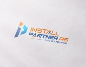 Projekt graficzny, nazwa firmy, tworzenie logo firm Logo dla firmy Installpartner AS - myConcepT