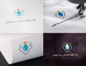 Projekt graficzny, nazwa firmy, tworzenie logo firm Logo dla firmy Installpartner AS - Blanker