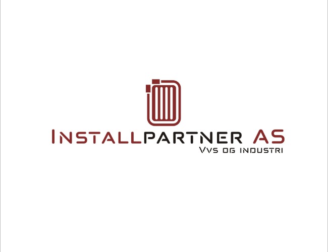 Projektowanie logo dla firm,  Logo dla firmy Installpartner AS, logo firm - InstallVVS
