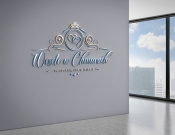 Projekt graficzny, nazwa firmy, tworzenie logo firm Logo sali weselnej/WESELE W CHMURACH - Blanker