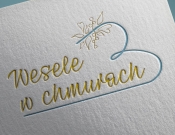 Projekt graficzny, nazwa firmy, tworzenie logo firm Logo sali weselnej/WESELE W CHMURACH - mlew