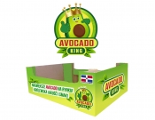 Projekt graficzny, nazwa firmy, tworzenie logo firm Kartonowa skrzynka na Avocado - patkaaa