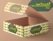 Projekt graficzny, nazwa firmy, tworzenie logo firm Kartonowa skrzynka na Avocado - Freelancer WRO