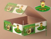 Projekt graficzny, nazwa firmy, tworzenie logo firm Kartonowa skrzynka na Avocado - Freelancer WRO