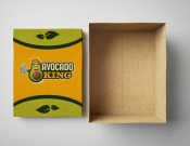 Projekt graficzny, nazwa firmy, tworzenie logo firm Kartonowa skrzynka na Avocado - Johan