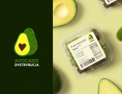Projekt graficzny, nazwa firmy, tworzenie logo firm Logo na Brand Avocado Dystrybucja - LogRina