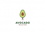 Projekt graficzny, nazwa firmy, tworzenie logo firm Logo na Brand Avocado Dystrybucja - blanko