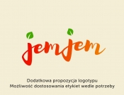 Projekt graficzny, nazwa firmy, tworzenie logo firm Logo+etykieta na powidła owocowe  - neeksky