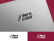 Projekt graficzny, nazwa firmy, tworzenie logo firm LOGO LIERA COLOR na pigmenty - LogRina