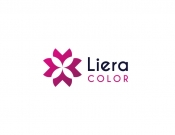 Projekt graficzny, nazwa firmy, tworzenie logo firm LOGO LIERA COLOR na pigmenty - xdestx3