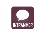Projekt graficzny, nazwa firmy, tworzenie logo firm logo Intrammer - Margareta