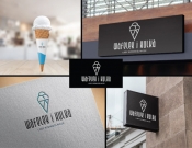 Projekt graficzny, nazwa firmy, tworzenie logo firm Logo lodziarni Wafelek i Kulka - staach