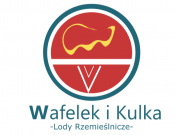 Projekt graficzny, nazwa firmy, tworzenie logo firm Logo lodziarni Wafelek i Kulka - Mrsgrey