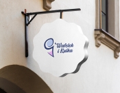 Projekt graficzny, nazwa firmy, tworzenie logo firm Logo lodziarni Wafelek i Kulka - blanko