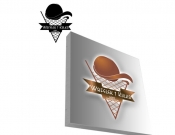 Projekt graficzny, nazwa firmy, tworzenie logo firm Logo lodziarni Wafelek i Kulka - ianpaul