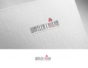 Projekt graficzny, nazwa firmy, tworzenie logo firm Logo lodziarni Wafelek i Kulka - matuta1