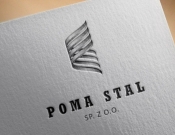 Projekt graficzny, nazwa firmy, tworzenie logo firm Logo Poma Stal Sp. z o.o. - laur2712