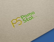 Projekt graficzny, nazwa firmy, tworzenie logo firm Logo Poma Stal Sp. z o.o. - wrapa