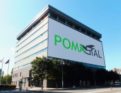 Projekt graficzny, nazwa firmy, tworzenie logo firm Logo Poma Stal Sp. z o.o. - Domżałowicz