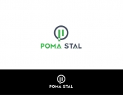 Projekt graficzny, nazwa firmy, tworzenie logo firm Logo Poma Stal Sp. z o.o. - stone