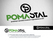 Projekt graficzny, nazwa firmy, tworzenie logo firm Logo Poma Stal Sp. z o.o. - timur