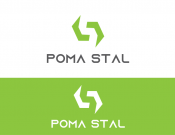 Projekt graficzny, nazwa firmy, tworzenie logo firm Logo Poma Stal Sp. z o.o. - Wiruz