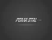 Projekt graficzny, nazwa firmy, tworzenie logo firm Logo Poma Stal Sp. z o.o. - Pershing