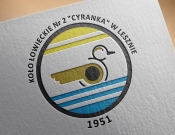 Projekt graficzny, nazwa firmy, tworzenie logo firm Logo, emblemat dla Koła Łowieckiego  - wrapa