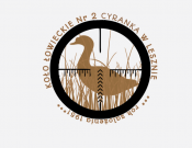 Projekt graficzny, nazwa firmy, tworzenie logo firm Logo, emblemat dla Koła Łowieckiego  - czarna303