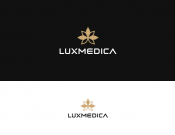Projekt graficzny, nazwa firmy, tworzenie logo firm Logo przychodni lekarskiej Luxmedica - absdesign
