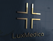 Projekt graficzny, nazwa firmy, tworzenie logo firm Logo przychodni lekarskiej Luxmedica - DarvinArt