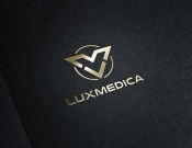 Projekt graficzny, nazwa firmy, tworzenie logo firm Logo przychodni lekarskiej Luxmedica - Blanker