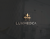 Projekt graficzny, nazwa firmy, tworzenie logo firm Logo przychodni lekarskiej Luxmedica - absdesign