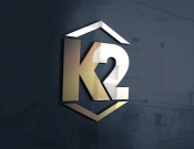 Projekt graficzny, nazwa firmy, tworzenie logo firm Logo do nazwy K2 - DarvinArt