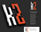 Projekt graficzny, nazwa firmy, tworzenie logo firm Logo do nazwy K2 - timur