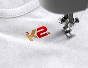 Projekt graficzny, nazwa firmy, tworzenie logo firm Logo do nazwy K2 - Blanker