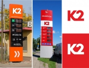 Projekt graficzny, nazwa firmy, tworzenie logo firm Logo do nazwy K2 - magfactory